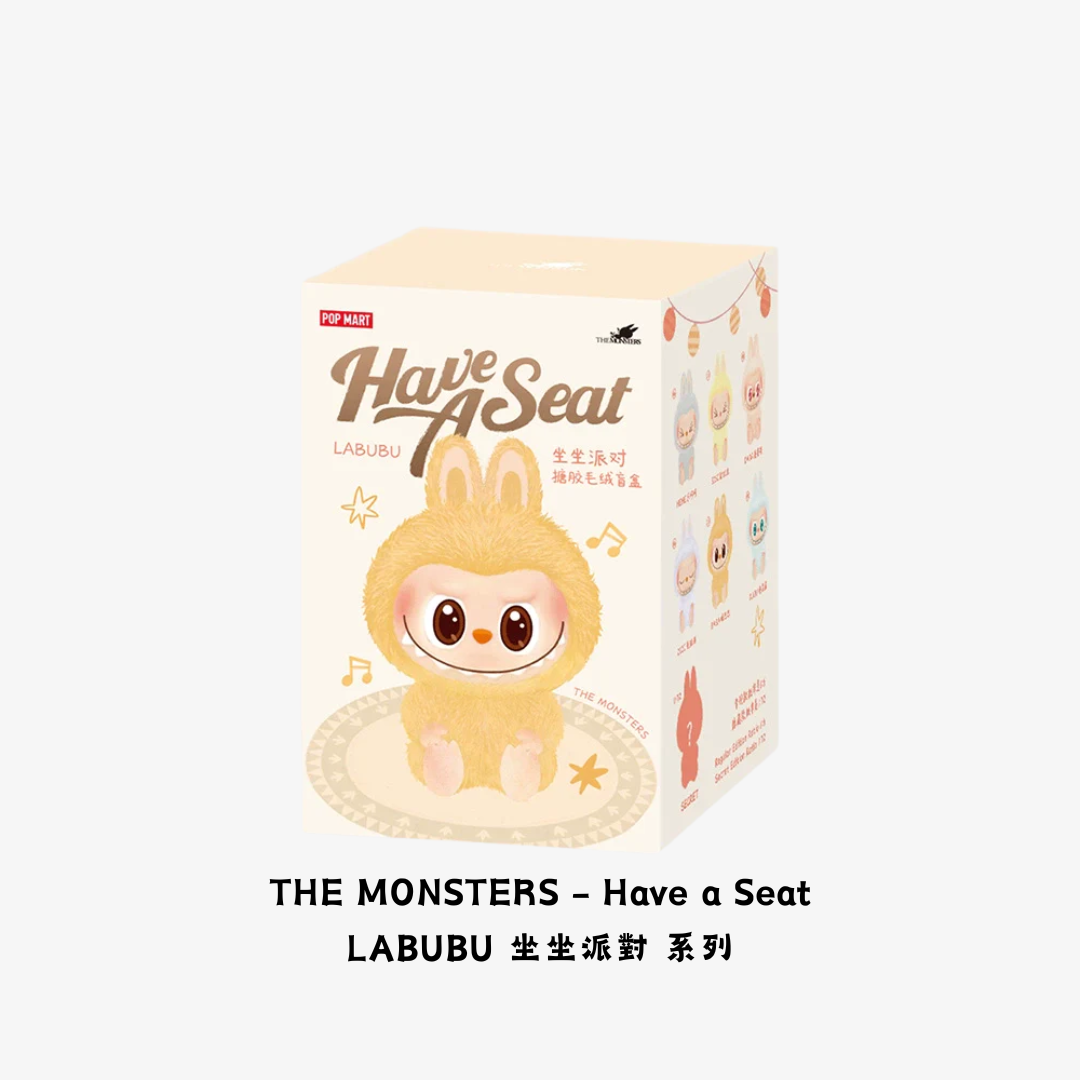 THE MONSTERS - Have a Seat LABUBU 坐坐派對 盲盒